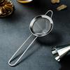 1PC Cocktail Strainer Stainless Steel Tea Strainers Conical Food Strainers Fine Mesh Strainer Practical Bar Strainer Tool Filter