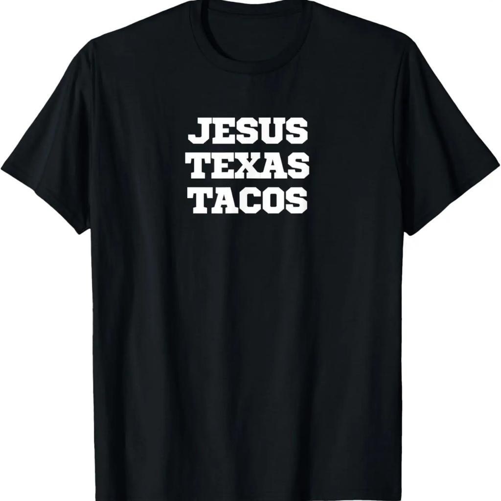 Funny Jesus Texas Tacos T-Shirt