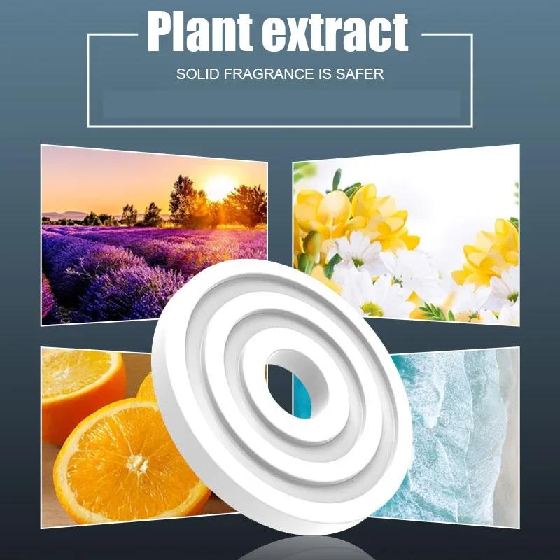 5PCS Universal Car Air Freshener Long Lasting Fragrance Preservation Perfume Diffuser Fragrant Tablet Car Accessories Interior