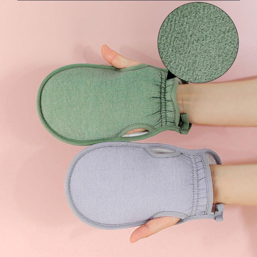 Gant exfoliant exfoliant Serviette de douche indolore Gants exfoliants pour le bain SPA Salle de bain