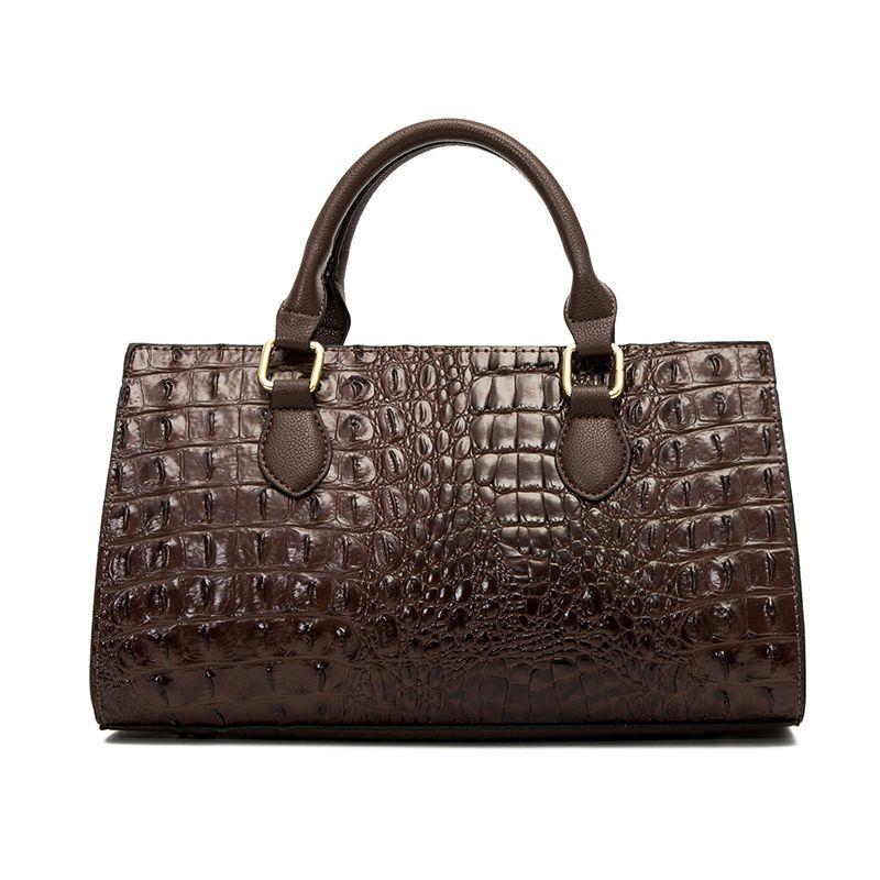 2024 New Fashion Alligator Women Handbags European Designer Leather Ladies Shoulder Bags Female Girl Brand Luxury Crossbody Bag