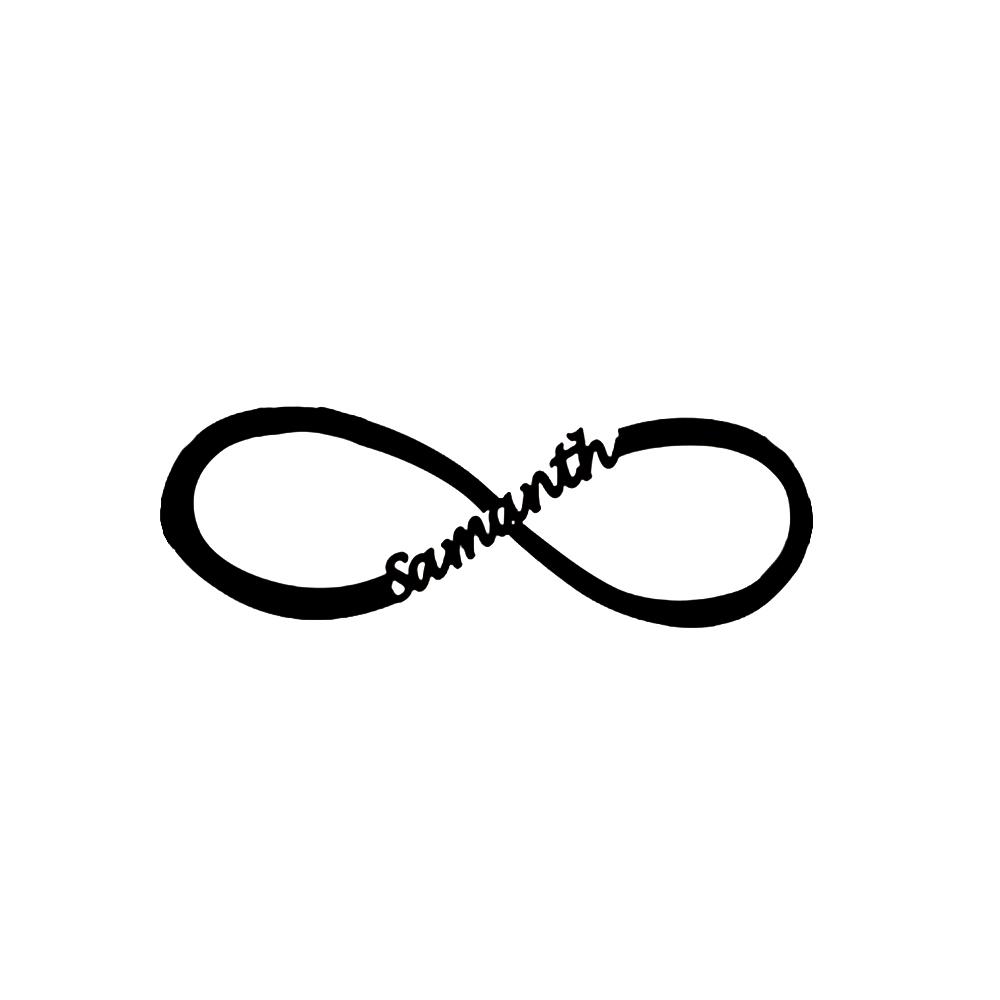 Atoztide Custom Multiple Name Infinity Bracelet for Women Men Open Bangle Stainless Steel Jewelry Personalized Birthday Gift