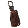 Car Zinc Alloy Flip Key Case Cover Holder For Volkswagen VW Golf 7 For Skoda A5 Fabia A7 Kodiaq Karoq Key Chain