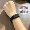Para Google Fitbit Air Pulseira Elástica Ajustável de Nylon Braçadeira 18mm Respirável Esportiva Bíceps Banda de Reposição