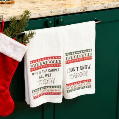 Christmas Funny Hand Towel Decorative Xmas Winter Vacation Towel Kitchen And Bathroom Hand Towel