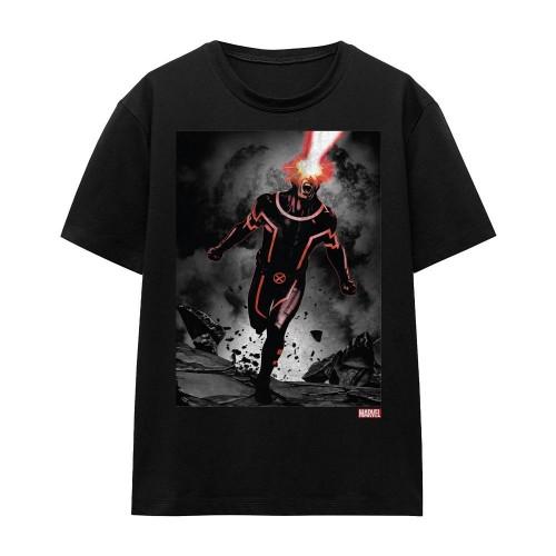 Marvel Unisex Adult X-Men Cyclops Blast T-Shirt