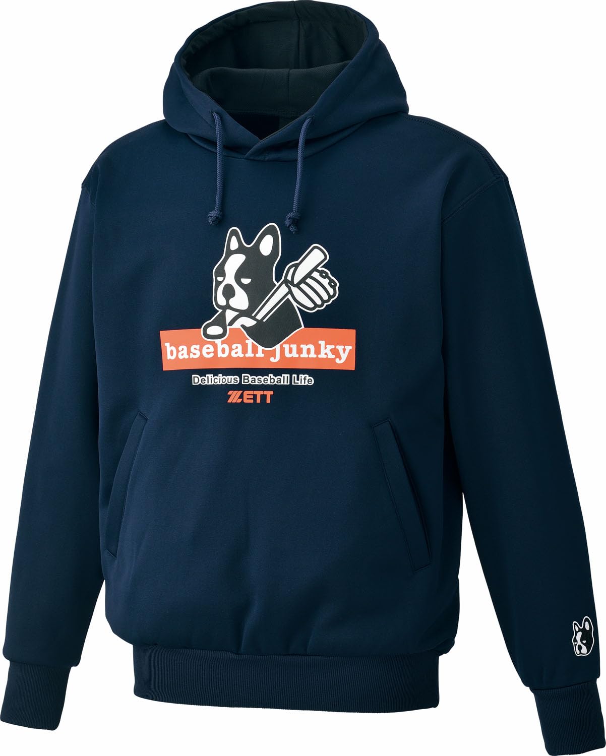 

ZETT BB Junkie Size BOS65001 Fleece-Lined Sweatshirt, Men s, Navy, L,