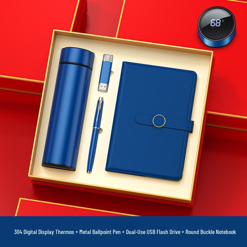 Custom Logo High-End Business Gift Set for Clients and Employees - Perfect for Anniversaries and Events