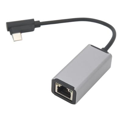 Ethernetový adaptér USB C na RJ45 10Mbps na 100Mbps Ethernetový síťový konvertor typu C pro telefon