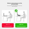 Foldable Laptop Stand Double Shaft Height Adjustment Cooling Laptops Risers 360Degree Rotating Base for Belows 17in Device