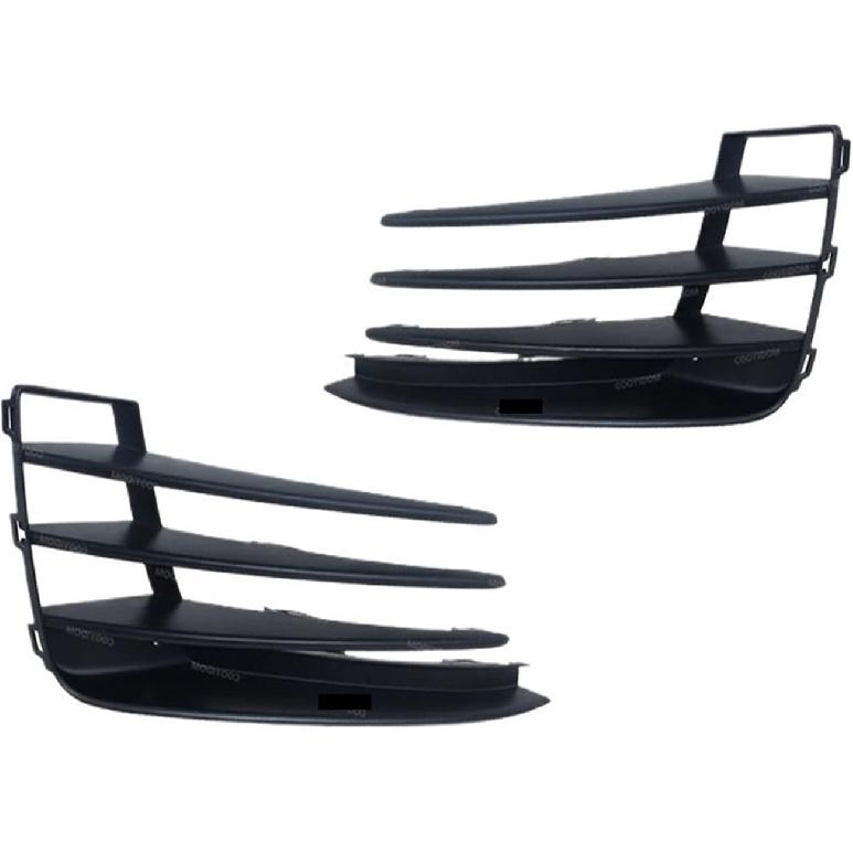 Car Front Bumper Fog Light Grill, Compatible With VW Golf 7 GTI 2013-2016 Fog Light Open Vent Grille Intake Cover Fog Light Grill Bumper(1 Left) 1 Left