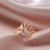 Trendige Damenringe Roségold Mit Natürlichem Zirkon Hohlmuster Ethnische Ringe Einzigartiger Hochzeits Schmuck Geschenk