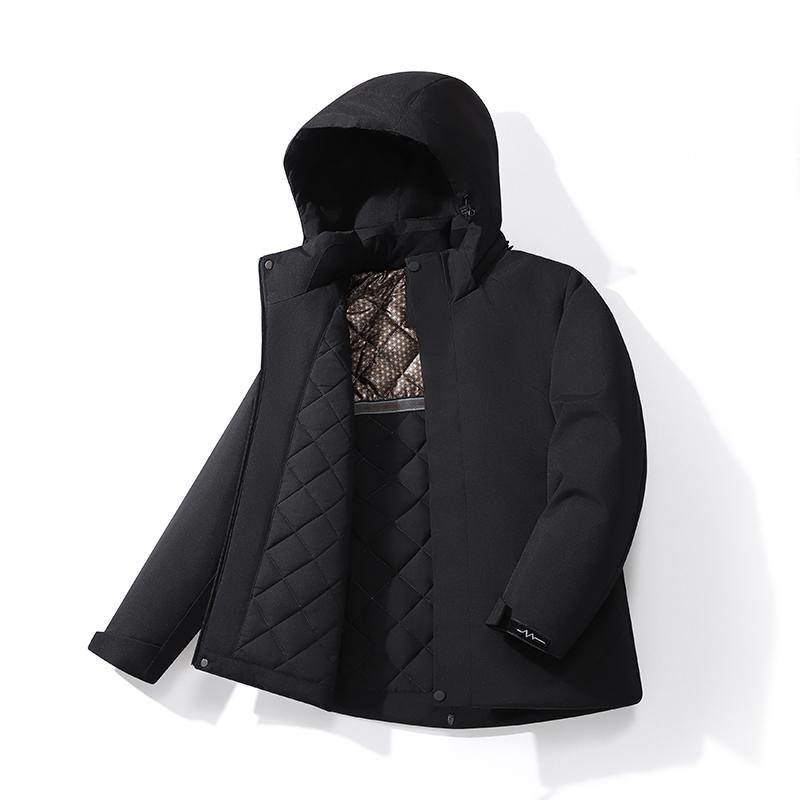 Stormtrooper Jacket, Windproof and Waterproof One-piece Velvet Cotton Jacket, Hooded Jacket, Graphene Cotton Jacket