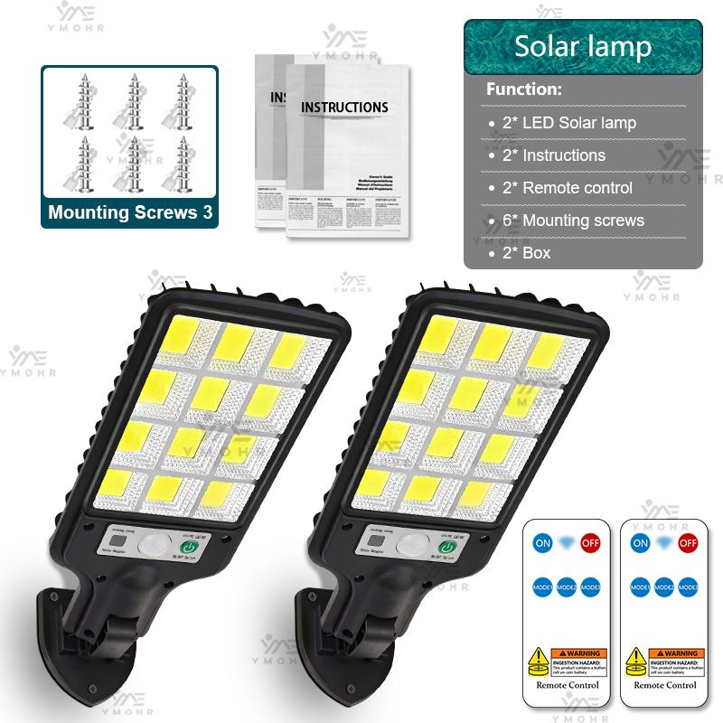 Organic Glass External Lamp Solar Outdoor Led Spotlight 504LED Reflectors Solar Fountain for Farm Decor Swimming Pool Accessory