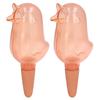 2Pcs Automatic Watering Device Bird Design Safe Environmentally Friendly Drip Irrigation Tool for