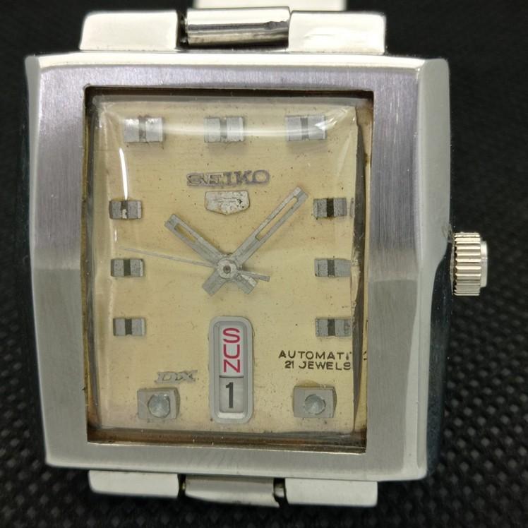 USED VINTAGE SEIKO 5 AUTOMATIC 6106C JAPAN MENS WATCH 621d-a415806-2 SKU621d-a415806