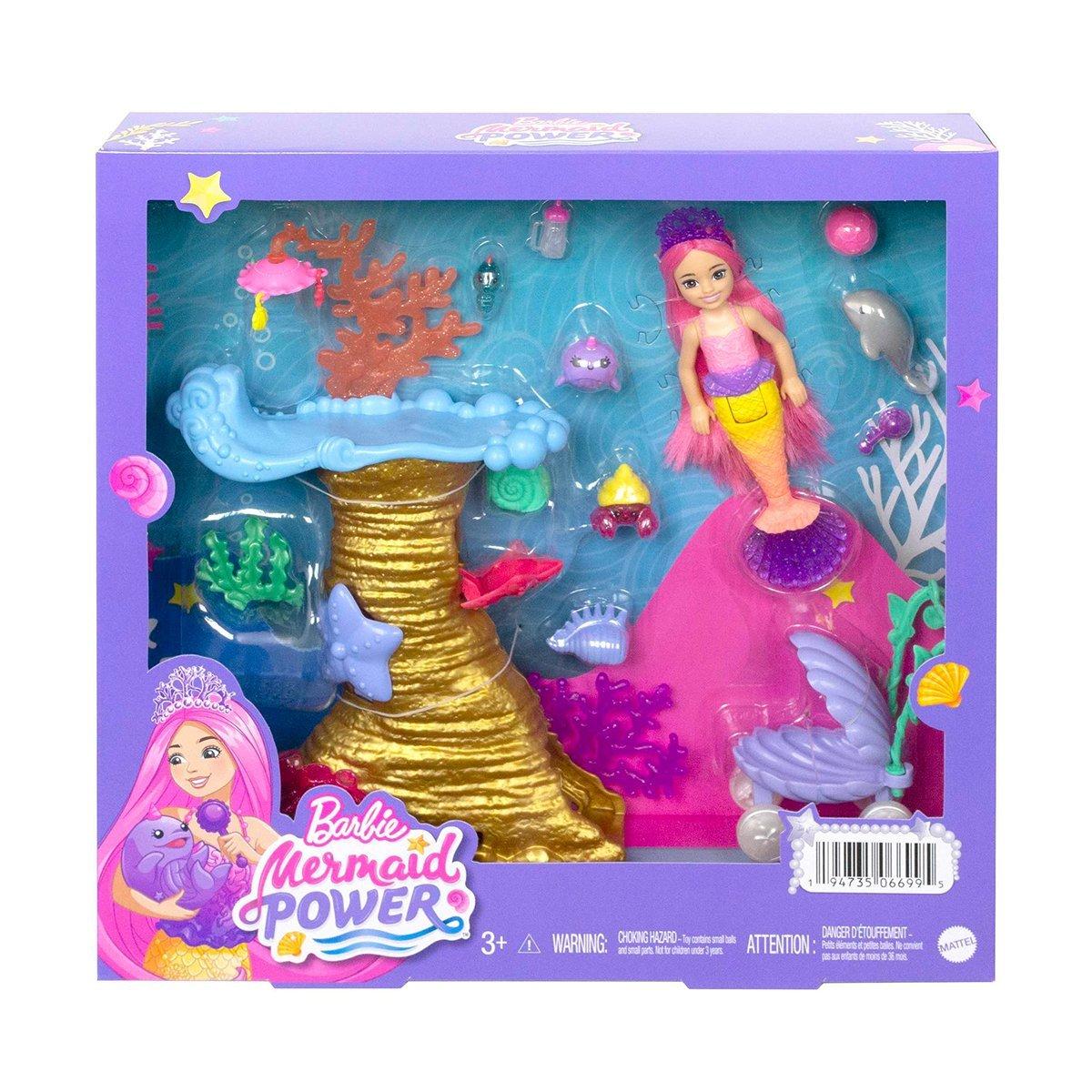 

HHG58 Игровой набор Барби с морскими животными