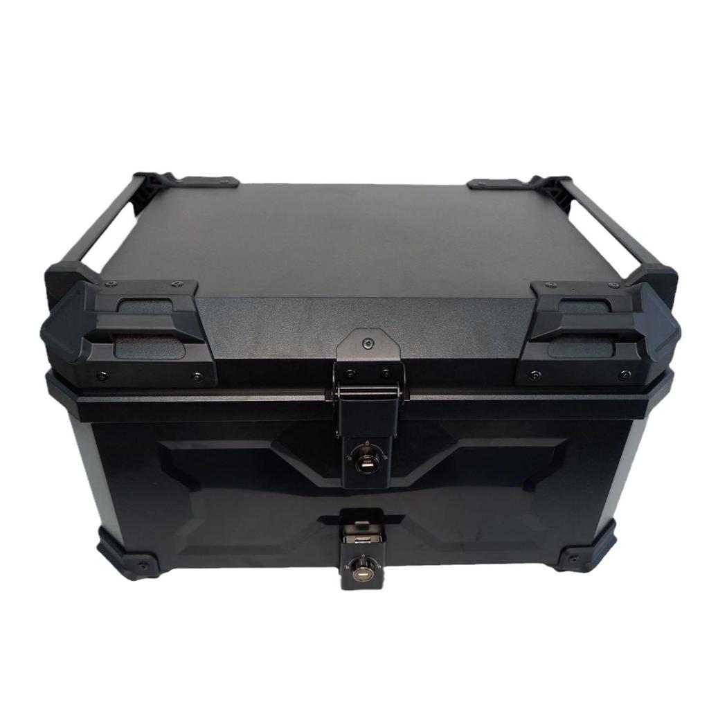 58L ABS Plastic Motorcycle Tail Box & Toolbox Trunk