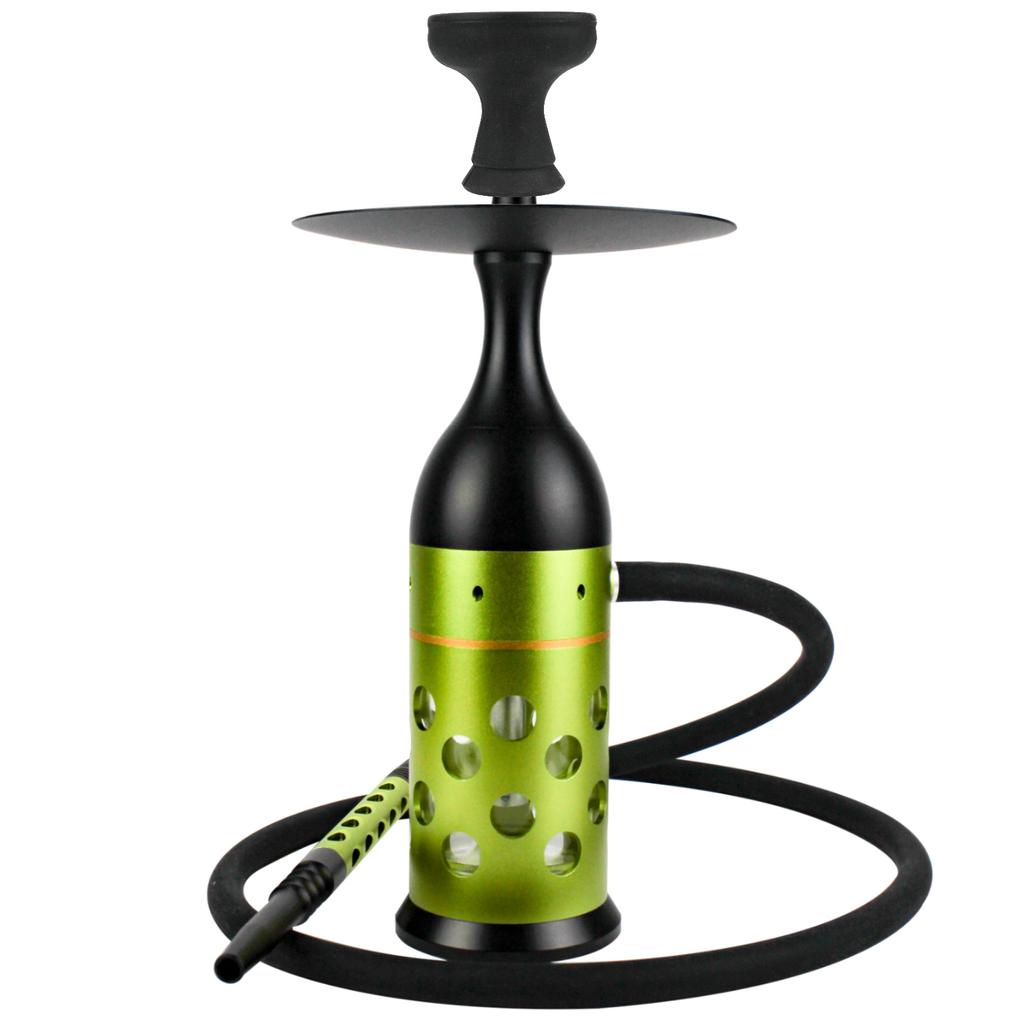 New Style Travel Hookah Set Include Classic Tongs LED Light and Glass Base Nargile Chicha Shisha Accessories Portable Hookah