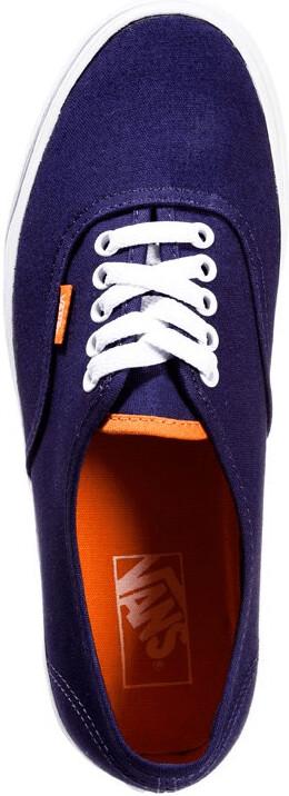 Кроссовки Vans Authentic Pop патриотический синий/солнечно-оранжевый