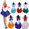New Women Clothing Style Halloween Cosplay Costume Dress Pleated