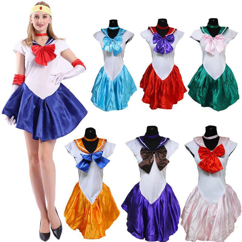 Stunning Sailor Moon Style Dress With Exquisite Workmanship For Halloween Cosplay