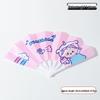 Portable Cartoon Folding Fan – Cute Mini Round Fan for Women and Kids