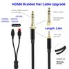 Heavy Duty 3.5mm Headphone Cord With High Fidelitys Audios For HD580 HD600 HD650 HD660 HD660S Headsets 6.35mm Adapter