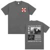 Limited Resident Evil 9 Requiem Violence Aesthetic Tshirt Unisex Women Harajuku Cool Gothic T Shirts 100 Cotton Oversized T Shirt