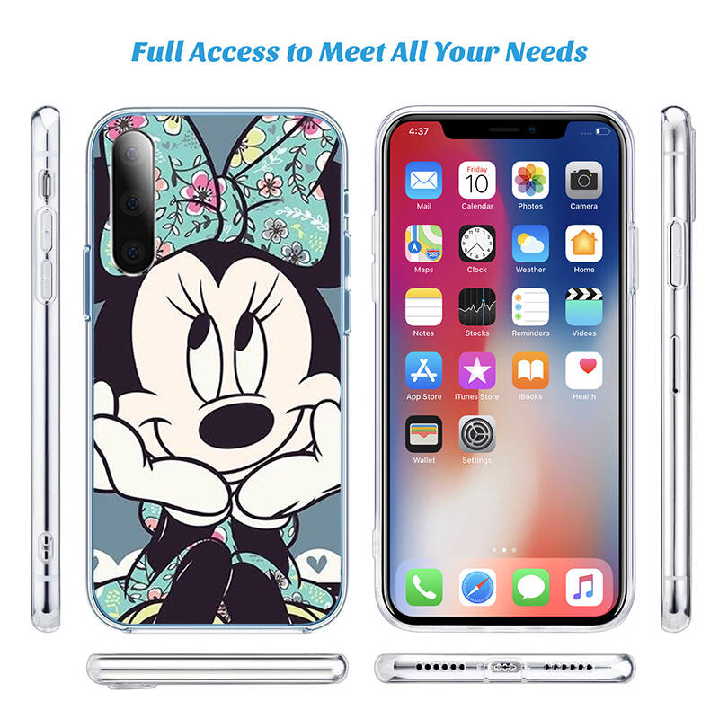 Mickey Minnie Mouse Case for Motorola E7 E22 E20 E13 E15 E22S E30 E40 G10 G20 G04 G22 G23 G05 G75 G35 G55 G6 G7 G8 G9 Plus Power Play