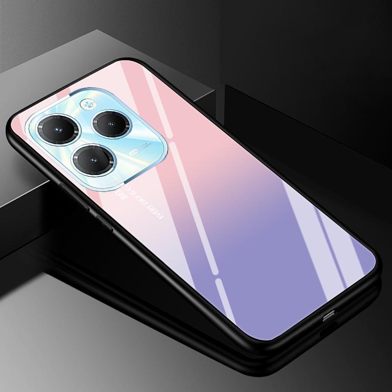 Husă de telefon din sticlă securizată pentru Tecno Pova 6 Pro 5G / Pova 6 Neo 4G / Pova 5 Pro Bumper de protecție dură de lux pentru Tecno Pova6 Neo Funda