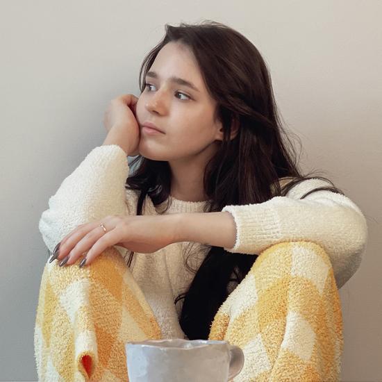 RYMD Healing Pajamas Sunflower Check Pants Winter Top and Bottom Set Homewear