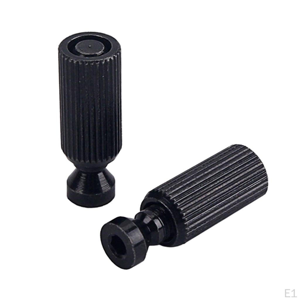 Tremolo kobylka pro kytaru, náhradní montážní čepy a vložky, černá