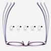 Women Reading Glasses Fashion Presbyopia Glasses Full Frame HD Hyperopia Glasses 0 To +400