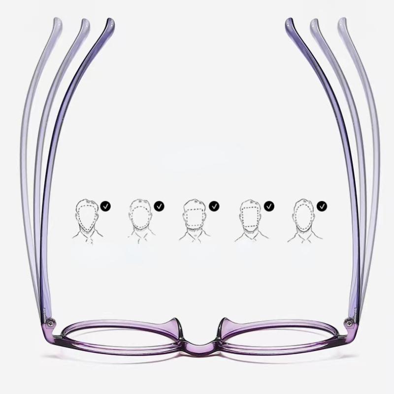 Women Reading Glasses Fashion Presbyopia Glasses Full Frame HD Hyperopia Glasses 0 To +400