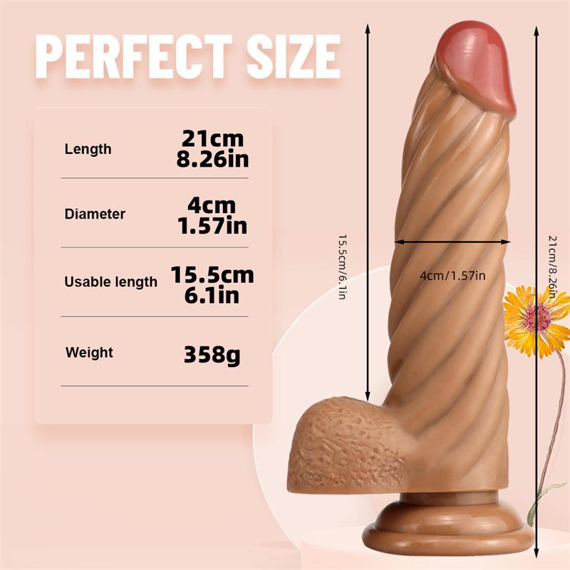 Dragon Drill Simulation Dildo Female Realistic Masturbation Anal Plug Adult Products