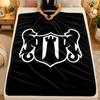 Flannel BlanketNewcastle United Warm Soft Throw Blanket for Indoor Sofa Bed Living Room Use