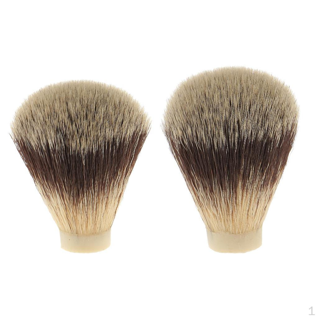 

2 шт.. Прочные узлы для головки кисти для бритья волос для мужской парикмахерской