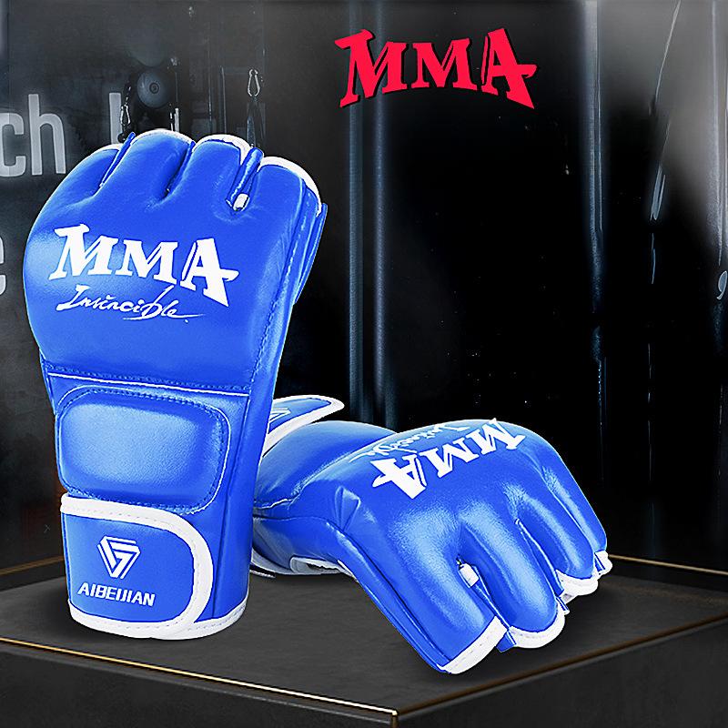 MMA Gloves Muay Thai Boxing Fight Glove Men Women Guantes De Boxeo Free Fight Karate Sanda Training Adults Kids Equipment