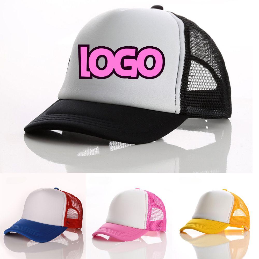 Children's Kids Baseball Cap Girl Boy Spring Summer Baby Sun Hat Classic Toddler Peaked Caps Adjustable Travel Caps Custom Logo