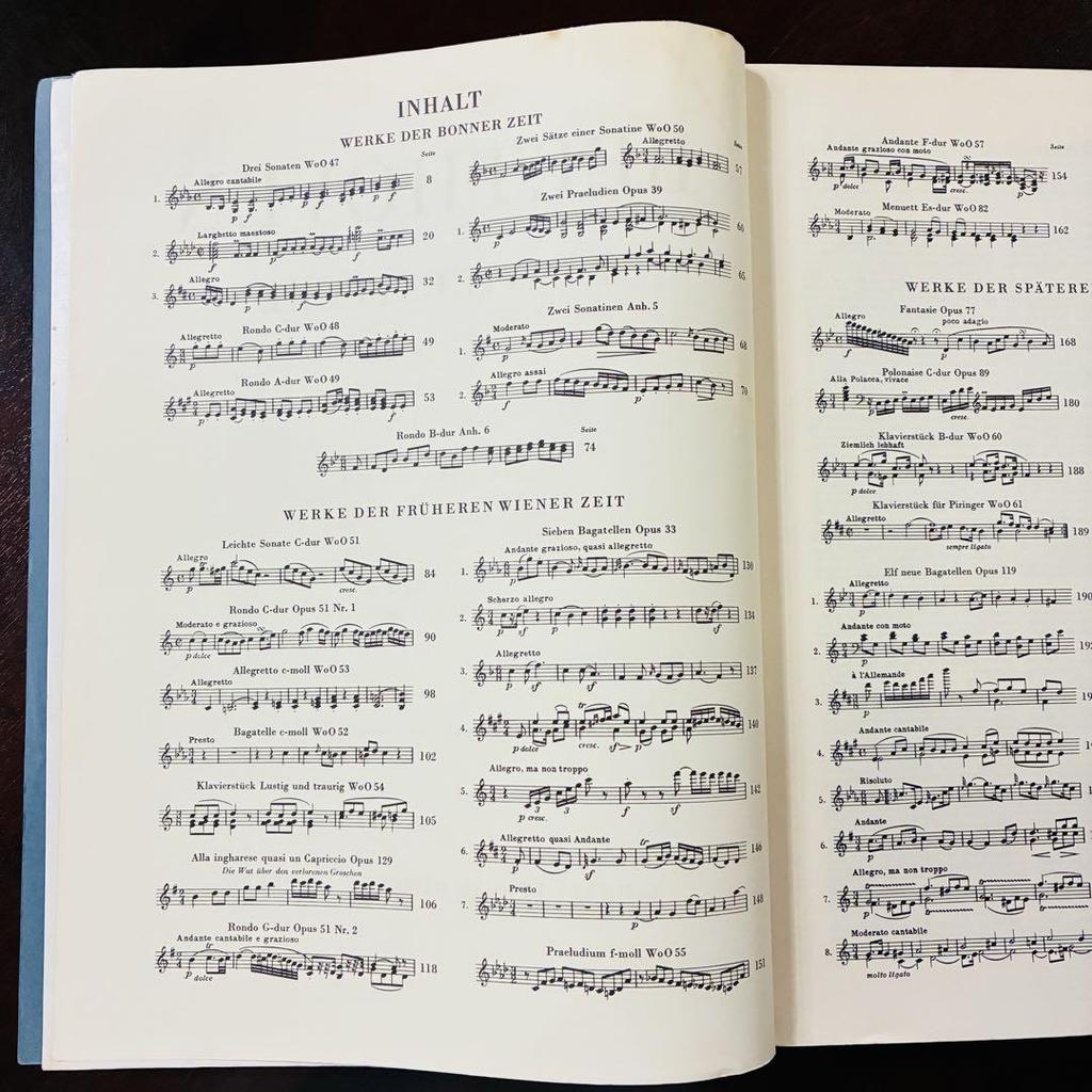 [USED] Beethoven Piano Works Henle Edition