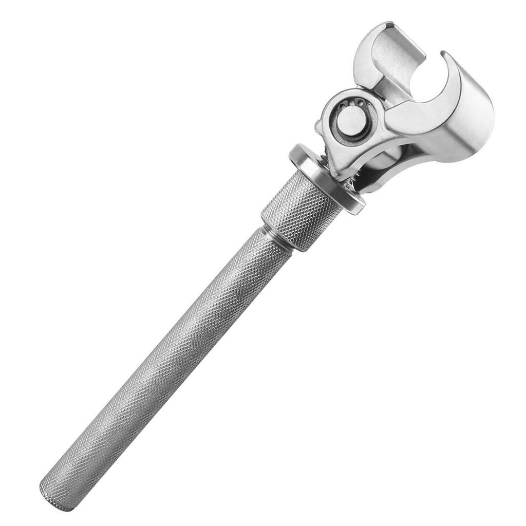 Upgraded Door Hinge Adjustment Tool Stainless Steel Adjustable Hinge Repair Wrench for Sagging Doors