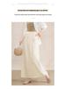 Elastic Waist Drape Slim Fit Midi Skirt - 2026 Spring/Summer Collection