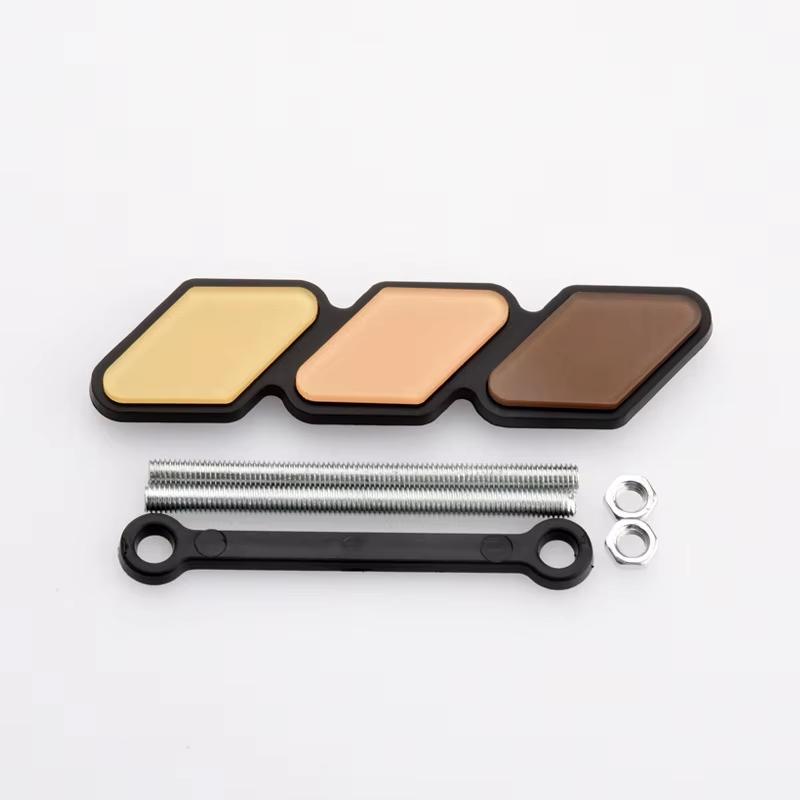 3 Colors Grille Badge Emblem Air Inlet Auto Car Accessories