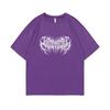 Playboi Carti Narcissist Print T-Shirt Opium Actual Hate Hip Hop Rapper Tshirt Unisex's Fashion Gothic T Shirts Male Vintage Tees