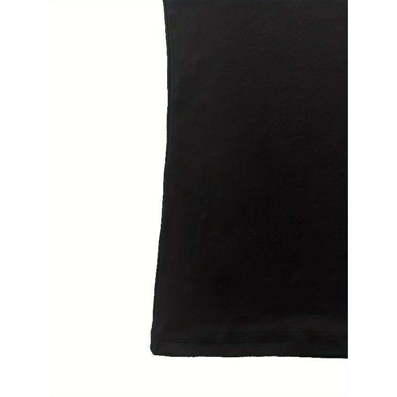 Milano Letter Print T-Shirt, Lässiges Rundhals-Kurzarm-Oberteil für Frühling & Sommer, Damenbekleidung