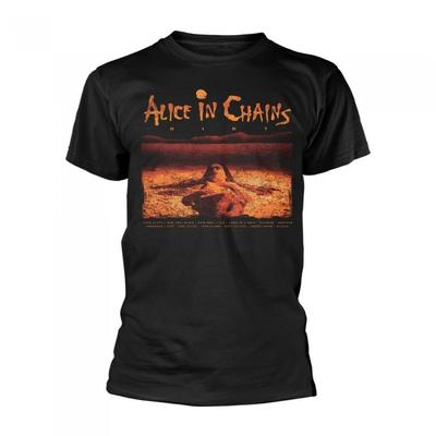 Alice In Chains Koszulka unisex dla dorosłych z listą utworów terenowych