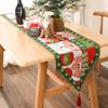 Table Runner Merry Christmas Decoration for Home Xmas Party Decor Navidad Ornament Happy New Year YFA2220