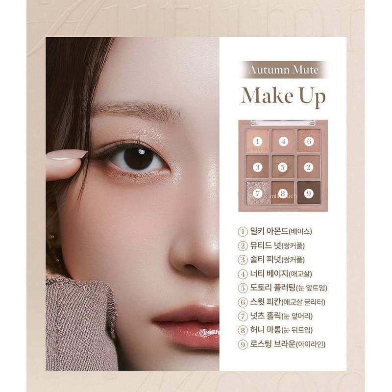 Milk Touch - Tone On Shadow Palette - 3 Types