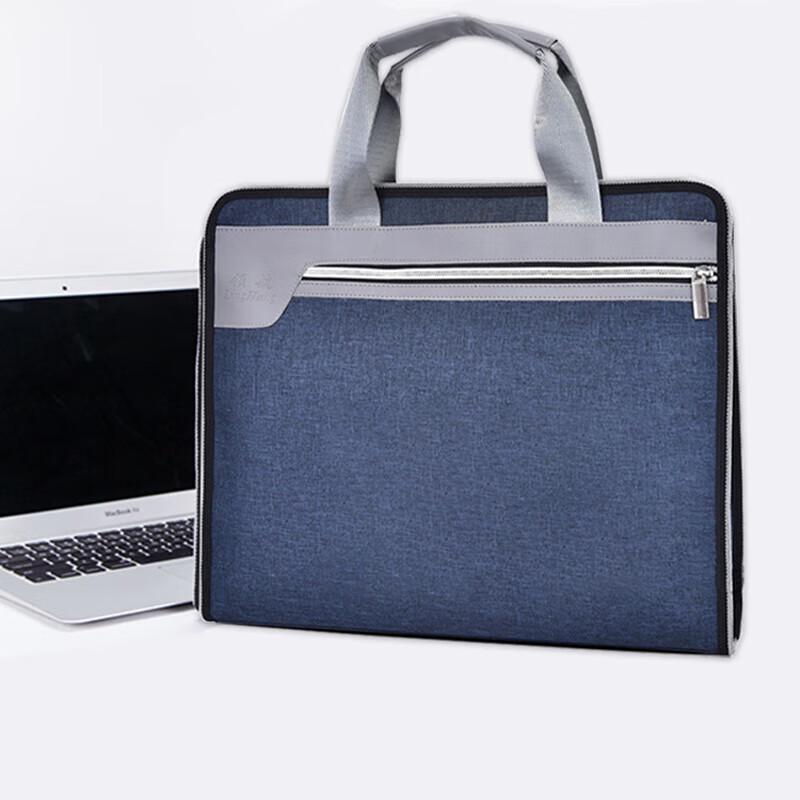 Ling Yi Hang Large Capacity Double-Layer Business Briefcase